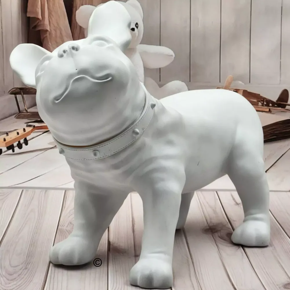 white French Bulldog Statues One Of A Kind Gift