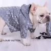 Louie Reflective Hooded Dog Raincoat