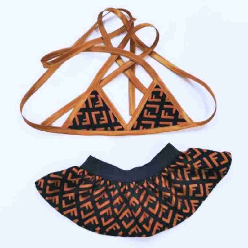 fendi-brown- bathing-suit-dogs