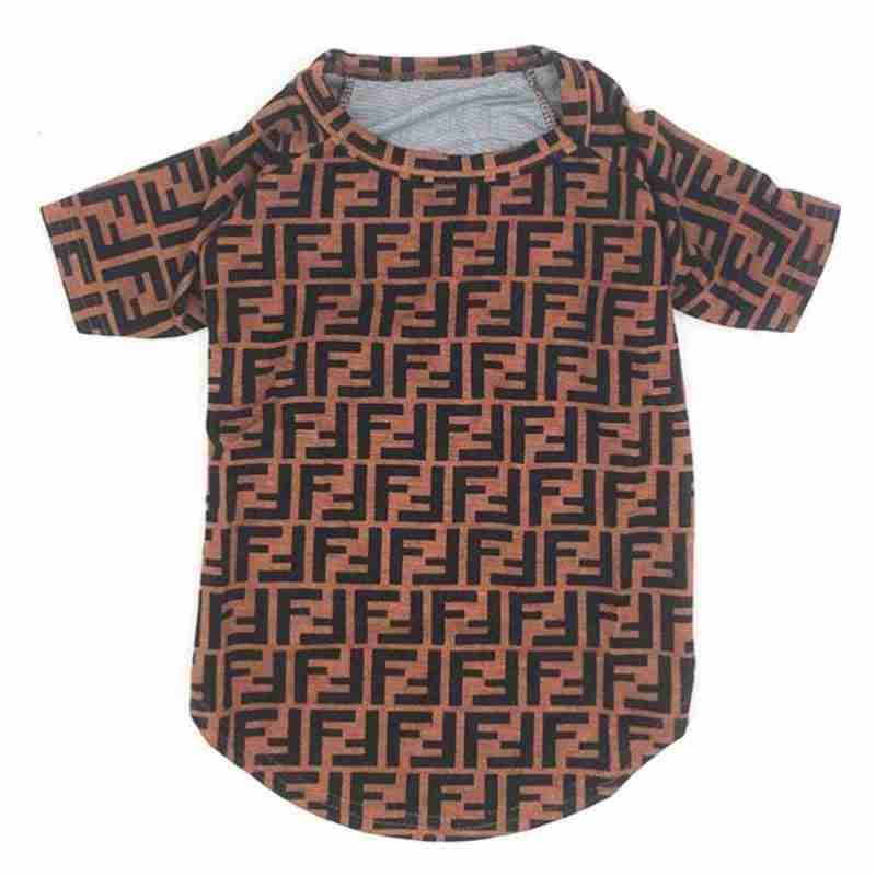 fendi-brown-short-sleeve-tshirt-dog