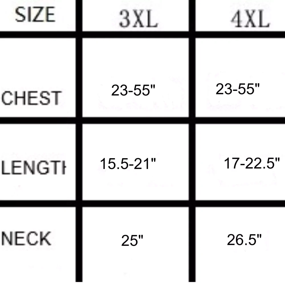 size-chart2-Pink-Tastic Pattern Coat for Large Breeds1