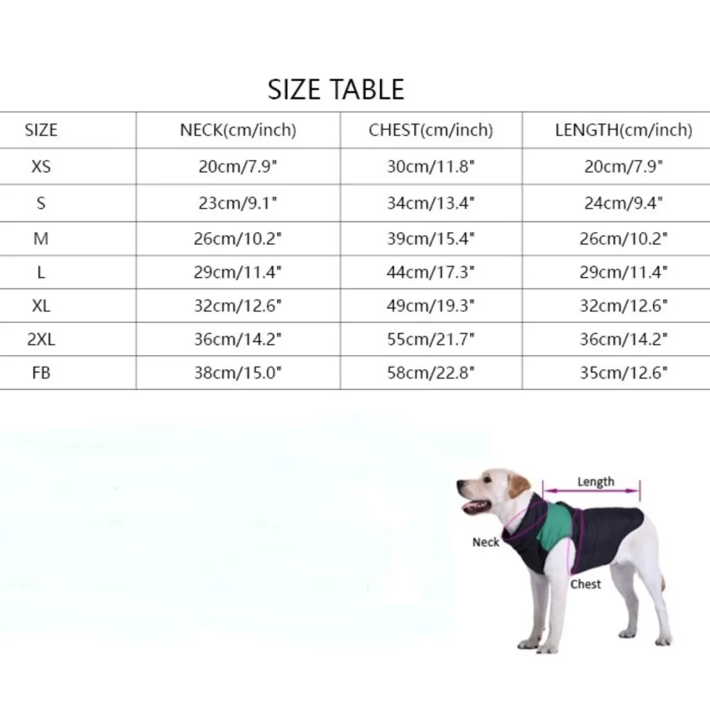 SIZE CHART Hawaiian Louie Shirt for French Bulldogs4